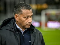 RKC trainer Henk Fraser is present during the match between Utrecht and RKC at Stadium de Galgenwaard in Utrecht, Netherlands, on October 5,...