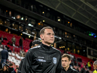 RKC defender Julian Lelieveld plays during the match between Utrecht and RKC at Stadium de Galgenwaard in Utrecht, Netherlands, on October 5...