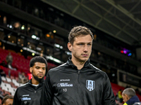 RKC midfielder Reuven Niemeijer plays during the match between Utrecht and RKC at Stadium de Galgenwaard in Utrecht, Netherlands, on October...