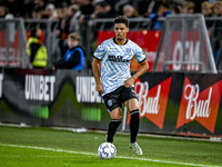 RKC midfielder Daouda Weidmann plays during the match between Utrecht and RKC at Stadium de Galgenwaard in Utrecht, Netherlands, on October...