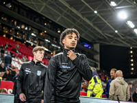 RKC forward Ilias Takidine plays during the match between Utrecht and RKC at Stadium de Galgenwaard in Utrecht, Netherlands, on October 5, 2...