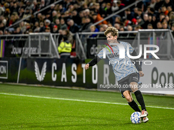 RKC defender Luuk Wouters plays during the match between Utrecht and RKC at Stadium de Galgenwaard in Utrecht, Netherlands, on October 5, 20...