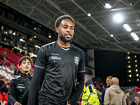 RKC forward Denilho Cleonise plays during the match between Utrecht and RKC at Stadium de Galgenwaard in Utrecht, Netherlands, on October 5,...