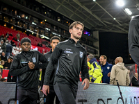 RKC midfielder Patrick Vroegh plays during the match between Utrecht and RKC at Stadium de Galgenwaard in Utrecht, Netherlands, on October 5...