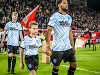 RKC defender Roshon van Eijma plays during the match between Utrecht and RKC at Stadium de Galgenwaard in Utrecht, Netherlands, on October 5...