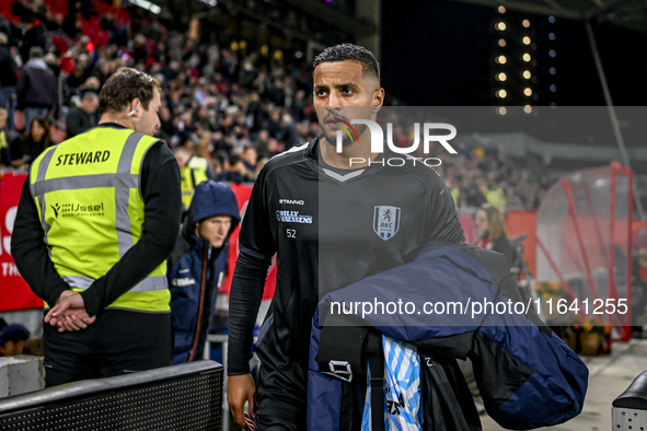 RKC midfielder Mohamed Ihattaren plays during the match between Utrecht and RKC at Stadium de Galgenwaard in Utrecht, Netherlands, on Octobe...