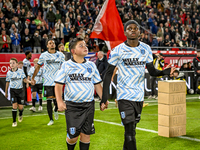 RKC midfielder Chris Lokesa plays during the match between Utrecht and RKC at Stadium de Galgenwaard in Utrecht, Netherlands, on October 5,...