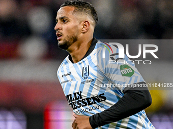 RKC midfielder Mohamed Ihattaren plays during the match between Utrecht and RKC at Stadium de Galgenwaard in Utrecht, Netherlands, on Octobe...