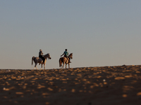 The Magic Lake is a lake located in Wadi El Hitan in Fayoum. It overlooks sand dunes and provides the opportunity to witness sunsets. The la...