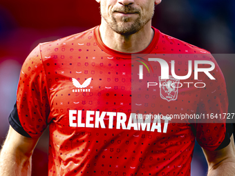 FC Twente goalkeeper Lars Unnerstall is present during the match between Feyenoord and Twente at the Feyenoord stadium De Kuip for the Dutch...