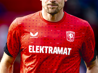 FC Twente goalkeeper Lars Unnerstall is present during the match between Feyenoord and Twente at the Feyenoord stadium De Kuip for the Dutch...