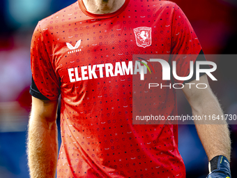 FC Twente goalkeeper Lars Unnerstall is present during the match between Feyenoord and Twente at the Feyenoord stadium De Kuip for the Dutch...