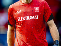 FC Twente goalkeeper Lars Unnerstall is present during the match between Feyenoord and Twente at the Feyenoord stadium De Kuip for the Dutch...