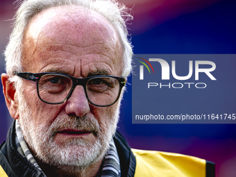 Photographer Broer van de Boom captures the match between Feyenoord and Twente at the Feyenoord stadium De Kuip for the Dutch Eredivisie sea...