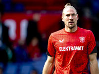 FC Twente goalkeeper Lars Unnerstall is present during the match between Feyenoord and Twente at the Feyenoord stadium De Kuip for the Dutch...