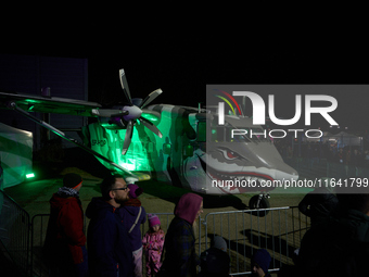 S Short SC.7 Skyvan is seen during the Night of Aviation at the Warsaw Institute of Aviation in Warsaw, Poland on 04 October, 2024. The annu...