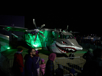 S Short SC.7 Skyvan is seen during the Night of Aviation at the Warsaw Institute of Aviation in Warsaw, Poland on 04 October, 2024. The annu...