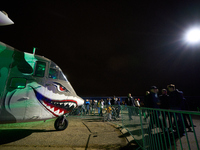 A Short SC.7 Skyvan is seen during the Night of Aviation at the Warsaw Institute of Aviation in Warsaw, Poland on 04 October, 2024. The annu...