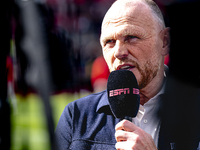 FC Twente trainer Joseph Oosting is present during the match between Feyenoord and Twente at the Feyenoord stadium De Kuip for the Dutch Ere...