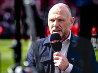 FC Twente trainer Joseph Oosting is present during the match between Feyenoord and Twente at the Feyenoord stadium De Kuip for the Dutch Ere...