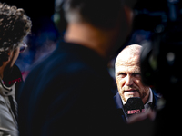 FC Twente trainer Joseph Oosting is present during the match between Feyenoord and Twente at the Feyenoord stadium De Kuip for the Dutch Ere...