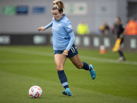 Lauren Hemp #11 of Manchester City W.F.C. participates in the Barclays FA Women's Super League match between Manchester City and West Ham Un...