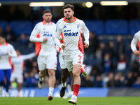 Neco Williams of Nottingham Forest participates in the Premier League match between Chelsea and Nottingham Forest at Stamford Bridge in Lond...