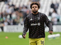 Weston McKennie participates in the Serie A 2024-2025 match between Juventus and Como in Turin, Italy, on August 19, 2024. (