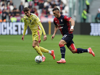 Roberto Piccoli participates in the Serie A 2024-2025 match between Juventus and Como in Turin, Italy, on August 19, 2024. (