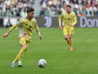 Francisco Conceicao participates in the Serie A 2024-2025 match between Juventus and Como in Turin, Italy, on August 19, 2024. (