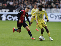 Samuel Tshifunda Mbangula participates in the Serie A 2024-2025 match between Juventus and Como in Turin, Italy, on August 19, 2024. (