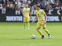 Nicolo Fagioli during the Serie A 2024-2025 match between Juventus and Como in Turin, Italy, on August 19, 2024 (