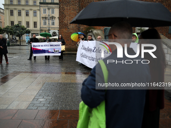 Participants of the Manifestation of Secularism gather on the Main Square as part of the Days of Secularism, which aim to promote, among oth...