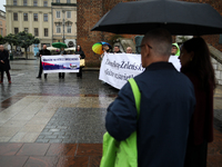 Participants of the Manifestation of Secularism gather on the Main Square as part of the Days of Secularism, which aim to promote, among oth...