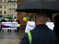 Participants of the Manifestation of Secularism gather on the Main Square as part of the Days of Secularism, which aim to promote, among oth...