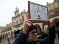 Participants of the Manifestation of Secularism gather on the Main Square as part of the Days of Secularism, which aim to promote, among oth...