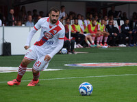 Simone Trimboli of Mantova 1911 carries the ball during the Italian Serie B soccer championship football match between Mantova Calcio 1911 a...