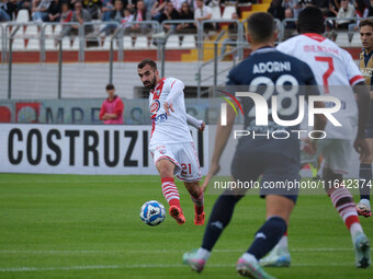 Simone Trimboli of Mantova 1911 plays during the Italian Serie B soccer championship match between Mantova Calcio 1911 and Brescia Calcio FC...