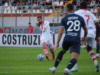 Simone Trimboli of Mantova 1911 plays during the Italian Serie B soccer championship match between Mantova Calcio 1911 and Brescia Calcio FC...