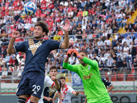 Gennaro Borrelli of Brescia Calcio FC plays during the Italian Serie B soccer championship match between Mantova Calcio 1911 and Brescia Cal...