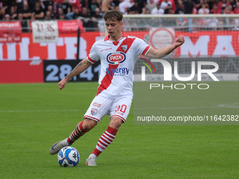 Davide Bragantini of Mantova 1911 participates in the Italian Serie B soccer championship match between Mantova Calcio 1911 and Brescia Calc...