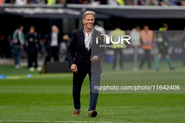 Kyle J. Krause president of Parma Calcio 1903 during the Serie A Enilive match between Bologna FC and Parma Calcio 1903 at Stadio Renato Dal...