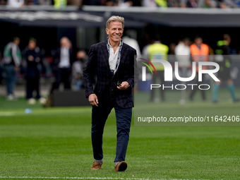 Kyle J. Krause president of Parma Calcio 1903 during the Serie A Enilive match between Bologna FC and Parma Calcio 1903 at Stadio Renato Dal...