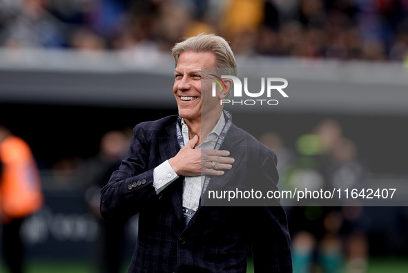 Kyle J. Krause president of Parma Calcio 1903 during the Serie A Enilive match between Bologna FC and Parma Calcio 1903 at Stadio Renato Dal...