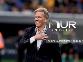 Kyle J. Krause president of Parma Calcio 1903 during the Serie A Enilive match between Bologna FC and Parma Calcio 1903 at Stadio Renato Dal...