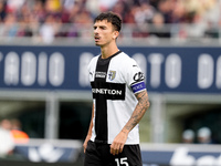 Enrico Delprato of Parma Calcio 1903 looks on during the Serie A Enilive match between Bologna FC and Parma Calcio 1903 at Stadio Renato Dal...