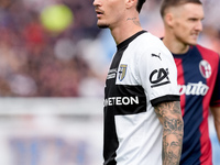 Dennis Man of Parma Calcio 1903 looks on during the Serie A Enilive match between Bologna FC and Parma Calcio 1903 at Stadio Renato Dall'Ara...