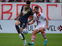 Ante Matteo Juric of Brescia Calcio FC controls the ball during the Italian Serie B soccer championship football match between Mantova Calci...