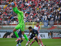 Luca Lezzerini of Brescia Calcio FC keeps the ball during the Italian Serie B soccer championship match between Mantova Calcio 1911 and Bres...