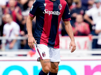 Martin Erlic of Bologna FC during the Serie A Enilive match between Bologna FC and Parma Calcio 1903 at Stadio Renato Dall'Ara on October 06...